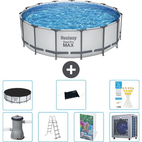 Bestway Bestway Steel Pro MAX Ronde - 488x122 cm - 8-pièces  S524 (1/4)