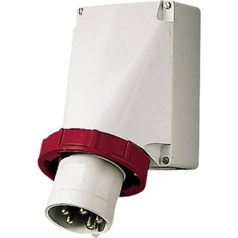 Mennekes Type 361 CEE 63 A 5-pole 400 V male wall socket, IP67