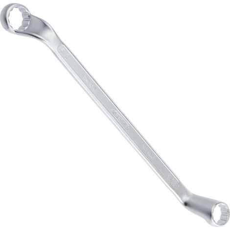 Chiave poligonale a due bocche, curvata, 9/16x5/8"