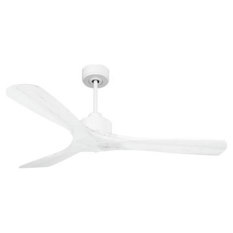 Modulo Slim de Klassfan - Ventilateur de plafond et destratificateur moteur DC blanc et pales bois blanc 25 à 40 m²