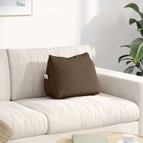 Rückenkissen Braun 45 x 20 x 35 cm Stoff