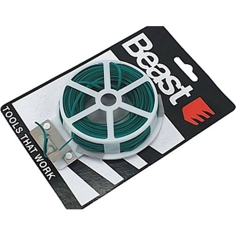 Rouleau de Fil de Fer 30 m - Coated - Robuste et durable - Usage Professionnel - Beast (1/5)
