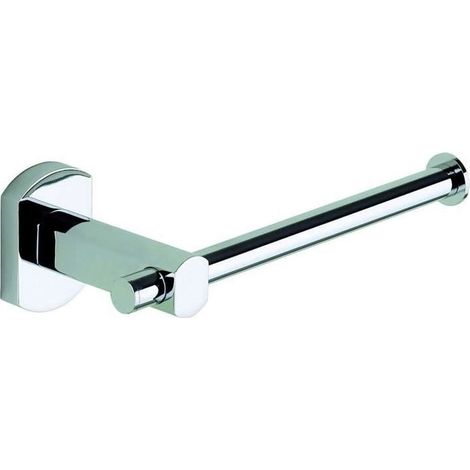 Porte rouleau papier wc - Décor : Chromé - Hauteur : 54 mm - Largeur : 148 mm - Matériau : Acier inoxydable - Profondeur : 74 mm - OCMEI