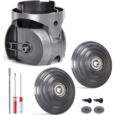 Roue à bille de rechange avec adaptateur de raccord d'aspiration pour Dyson V10 V11 V15 Torque Drive - Accessoires de tête d'aspirateur à couple élevé de 100 W (1/5)