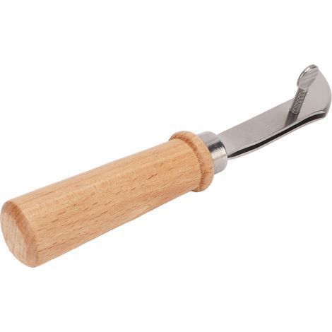 Lederkantenformer aus Edelstahl mit ergonomischem Griff, tragbar und robust, außen mit Lederkantenformer, Gürtelriemen und Geldbörsenfunktion (1/5)