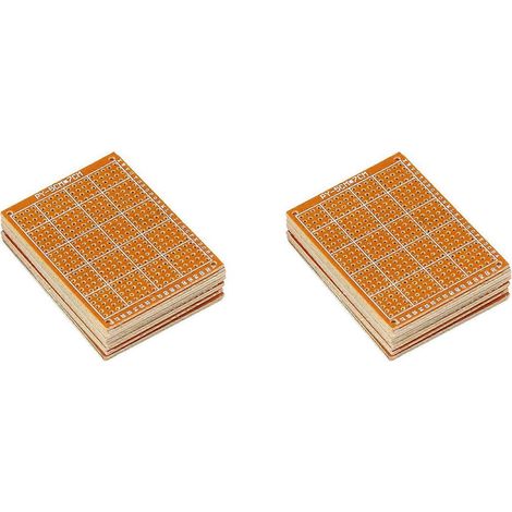 20Pcs PCB Kit Prototype, 432 Plaque de Circuit Universelle à Trous pour DIY Soudure et Projets Électroniques (1/5)