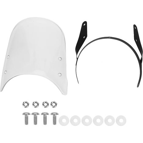 de vent de pare brise modifié pour moto Royal Enfield (1/4)