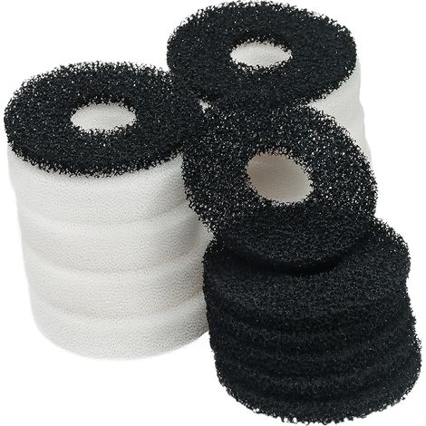 Compatible en Mousse et Anneaux de Carbone Convient pour Biorb Filter Set/Service Kit (Paquet de 16) (1/5)
