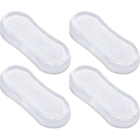 4 pièces - Ensemble de tampons pour abattant de toilette - Kit de remplacement universel pour pare-chocs de siège - ensemble de tampons pour abattant - amortisseur - ensemble de tampons - pièces (1/5)