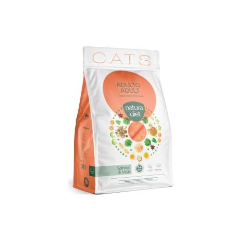 NATURA DIET CHAT Adulte Saumon 1,5 kg