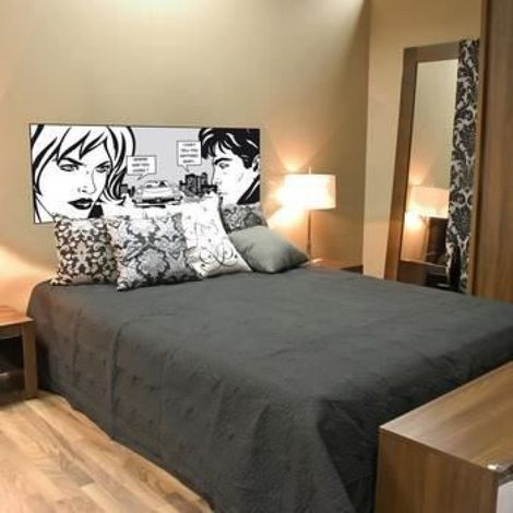 Sticker Tête De Lit - 63 x 160 cm - Blanc - Style Contemporain - 1 Pièce
