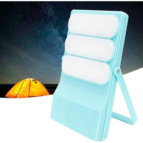 Lampe de secours USB portable à énergie solaire pour l'extérieur, idéale pour la maison, le camping et les marchés nocturnes. (1/5)