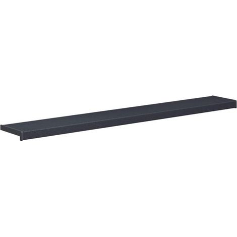 appui de fenêtre en PVC gris anthracite finition imitation bois (1/5)