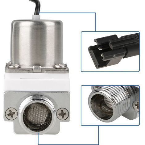 4,5-V-Gleichstrom-Magnetventil für 1/2"-Wasserhahn zur Wasserregulierung – Langlebiges Zubehör (1/5)