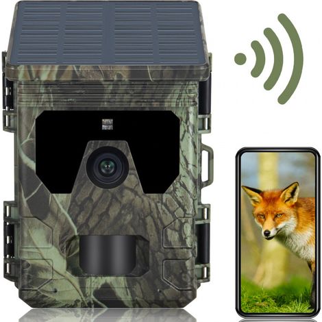 Caméra de suivi extérieure 4K WiFi600Pro avec application, alimentation solaire et longue durée de vie de la batterie Spécifications 1 -