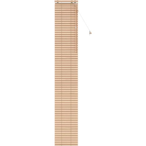 Store Vénitien Aspect Chêne 50 x 250 cm 35 mm vidaXL