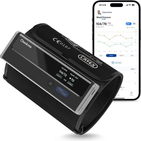 Tensiomètre Bras - Tension Arterielle Bras Précis avec Synchronisation des APP, Mode Multi-Utilisateurs, Affichage des Tendances (1/5)