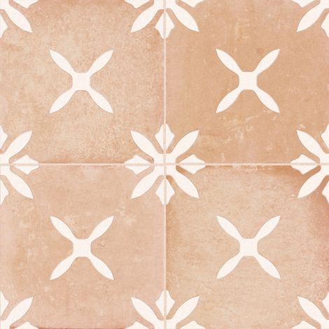 Carrelage effet Terre cuite Meliora Terracotta Argile 22,3x22,3x0,9 cm Argelio - Sol et mur intérieur (vendu par carton de 0,65 m²) - RO'MA CARRELAGE