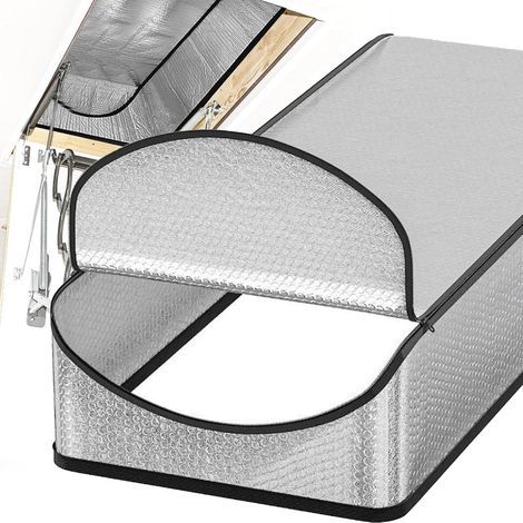 Staircase Insulation Cover, Waterproof and Fireproof, for Retractable Staircase, 138x63.5x28cm (1/5)