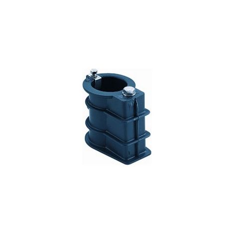 Ancrages pour échelle inox – Jeu de 2 – Installation sécurisée dans béton – Compatible tubes 43mm – Système de blocage par boulon – Piscineo (1/2)