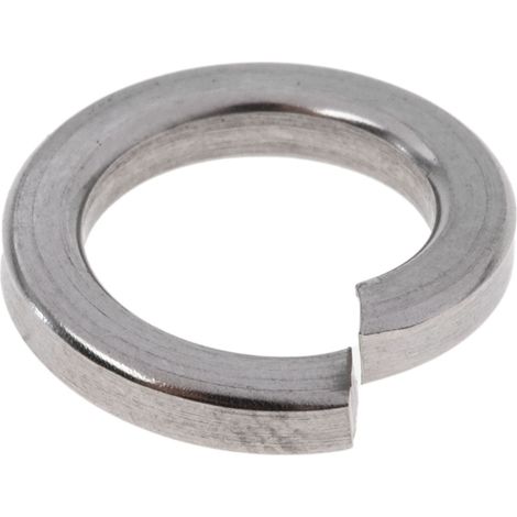 Rondelle grower RS PRO Acier Inoxydable 8mm x 12.7mm x 2mm A2 304 Brut ( Prix pour Sachet de 100 )