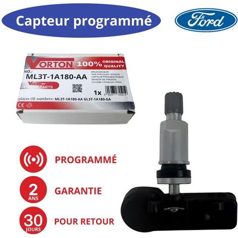 Sensore TPMS Ford/Lincoln ML3T-1A180-DA 315 MHz preprogrammato per Bronco, Expedition, F-150, F-250, F-350
