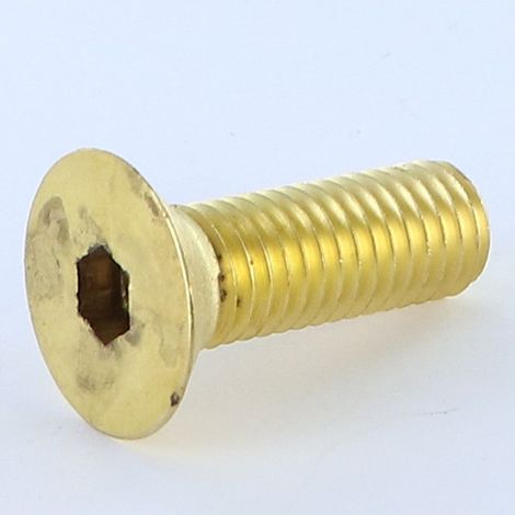Vis métaux Laiton Clé de 6 HC6 FHC tête fraisée empreinte hexagonale creuse M10X30-1 pièce
