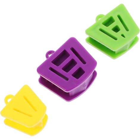 3 Pack Silicone Bite Blocks - Internal Occlusal Pads for Oral Support Orthodontic Accessories for Dental Comfort and Safety (1/5)