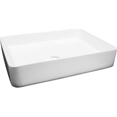 ROQUE Aufsatzwaschtisch 50cm weiss