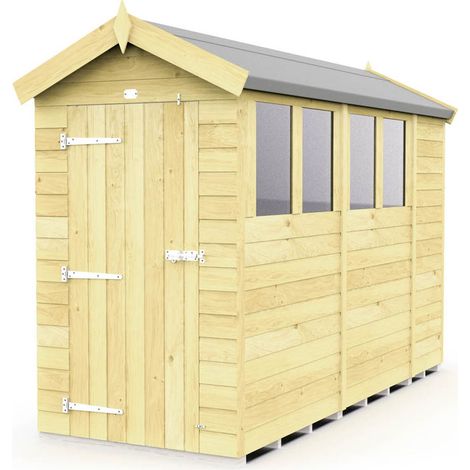 4 x 10 Apex Shed