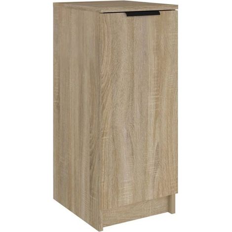 Meuble à chaussures Sonoma en chêne, 30x35x70 cm, en bois d'ingénierie.