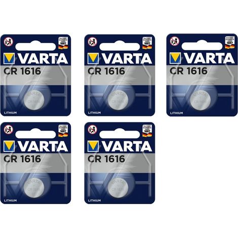 .Varta CR 1616 3V au lithium.