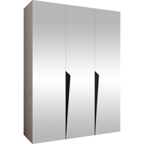 Armoire Hartford 614, Cachemire, 202x150x52cm, Portes d'armoire: Avec des charnières, Nombre d'étagères: 0 (1/5)