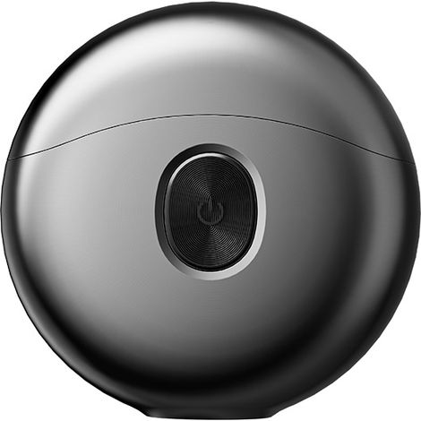 Elektrischer Reiserasierer, leistungsstarker Rasierer mit zwei rotierenden Klingen, Körperpflege, USB-C-Ladeanschluss, magnetischer Deckel, langlebiger Akku, wasserdicht (1/5)