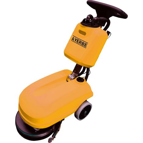 Autolaveuse AY-1400 B batterie 24V – Largeur 380 mm – Productivité 1140 m²/h – Capacité réservoir 10L – Moteur 530W – Ayerbe (1/2)