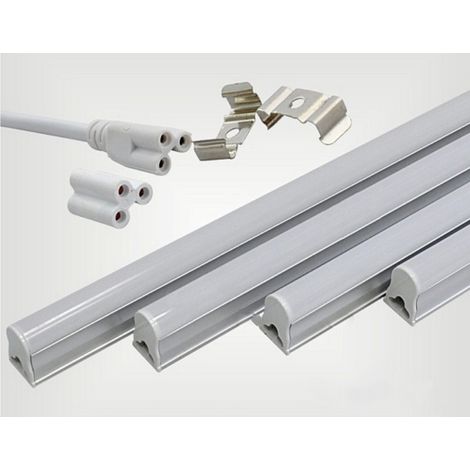 Neon tubo LED T5 120cm Sottopensile 16W Luce calda 3000k Plafoniera Mapam  Luce Fredda (1/3)