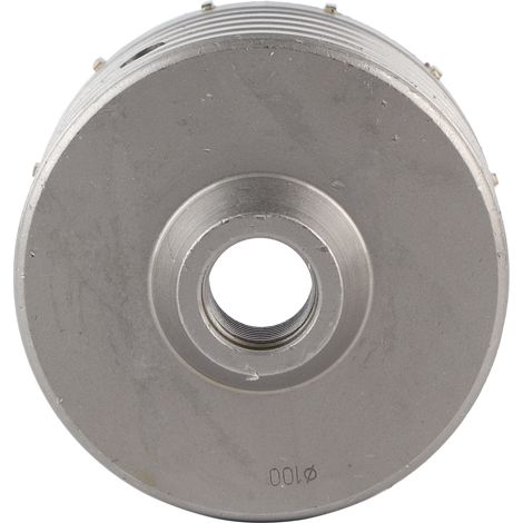 Scie cloche pour béton, mur en pierre, foret en acier au carbone de 100 mm pour perceuse à percussion électrique (1/5)