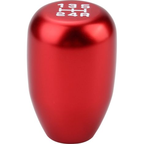 Levier de vitesses de boîte de vitesses manuelle à 5 rapports avec rotule, livré avec 3 adaptateurs 8/10/12 mm (rouge). (1/5)