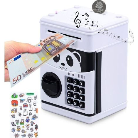 Tirelire électronique avec Mot de Passe, Tirelires ATM Tirelire - Smart Voice Prompt Money Box (1/5)