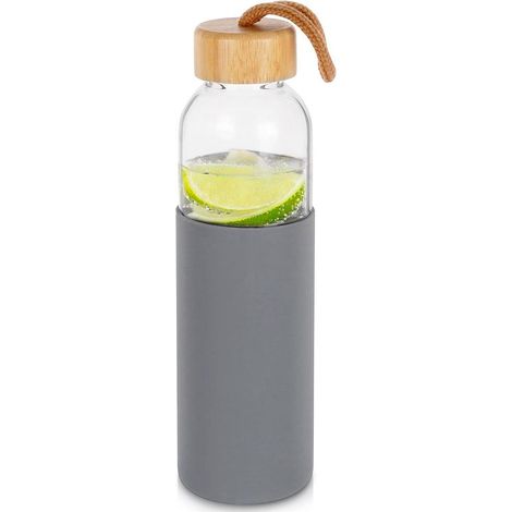 Vilde Klassische transparente Wasserflasche 500 ml