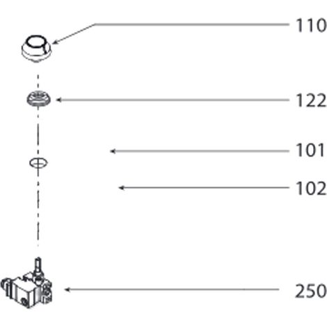 Ersatzteil - Dichtungsring (Kennzeichen 122) -  - SAUTER, BRANDT, DE DIETRICH, FAGOR