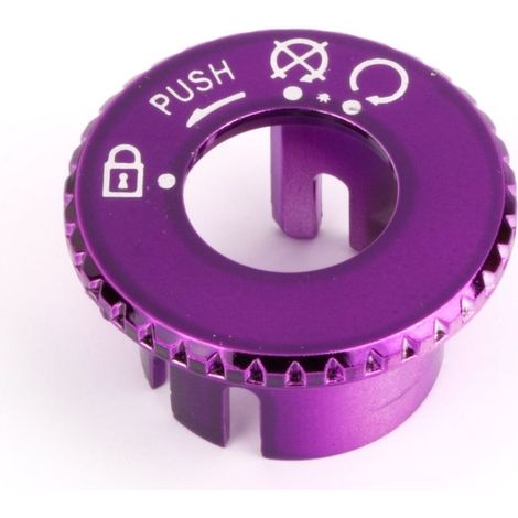 Capuchon de Contacteur à Clé Violet Adaptable Booster