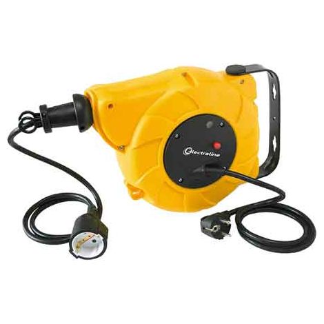 AVVOLGICAVO ELETTRICO AUTOMATICO A MOLLA 15 mt (13+2) - ELECTRALINE