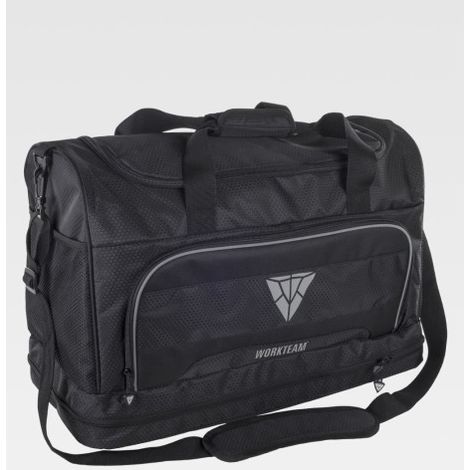 Bolsa de deporte de 60l con compartimientos interiores WFA410 WORKTEAM  Negro
