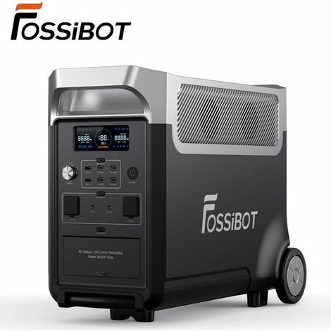 Portable power station - FOSSIBOT - F3600 Pro - 3,840Wh expandable to 11,520Wh - 3,600W - recharge in 1.5h LiFePO4