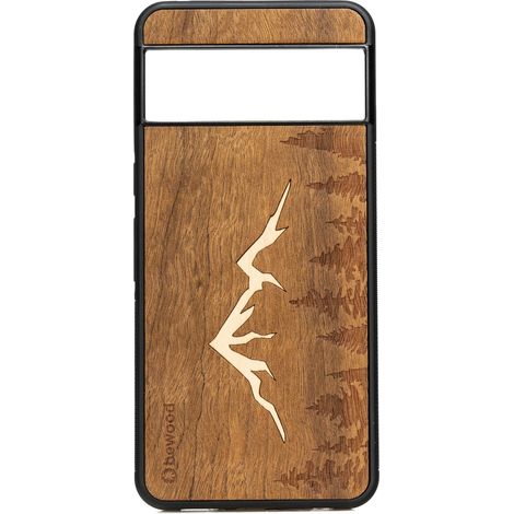 Bewood Holzhülle für Google Pixel 8 Pro MOUNTAINS IMBUIA (1/2)