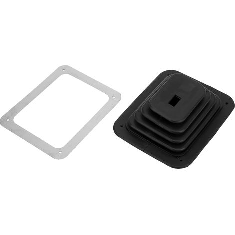 Manchon en caoutchouc pour levier de vitesse, panneau de protection anti-poussière 14,3 cm x 17,1 cm, boîte manuelle ou automatique 350 (1/3)