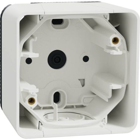 Boîte 1 poste Mureva Styl - saillie - IP55 - IK08 - blanc - Schneider Electric - MUR39911 (1/5)