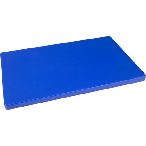 Planche à découper polyéthylène 450 x 350 x 20 mm bleue basse densité - Hygiplas (1/4)