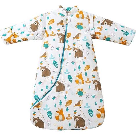 Gigoteuse Hiver bébé Gigoteuse Enfant 3.5 Tog Sac de Couchage Pur Coton Différentes Tailles M 8-24 mois (1/5)